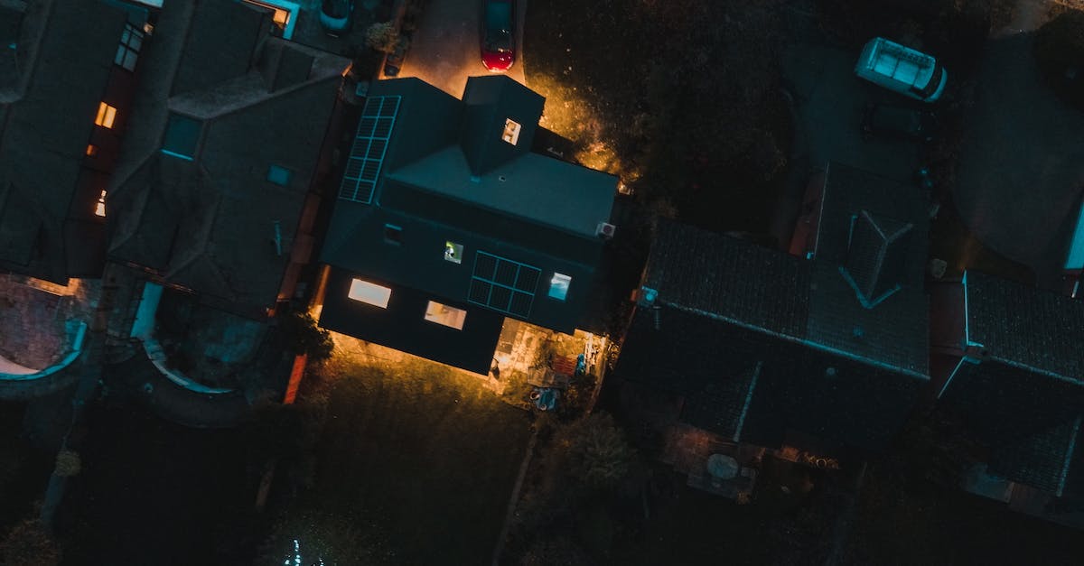 Last night, all the villagers disappeared from the village - Cars parked near residential houses at night