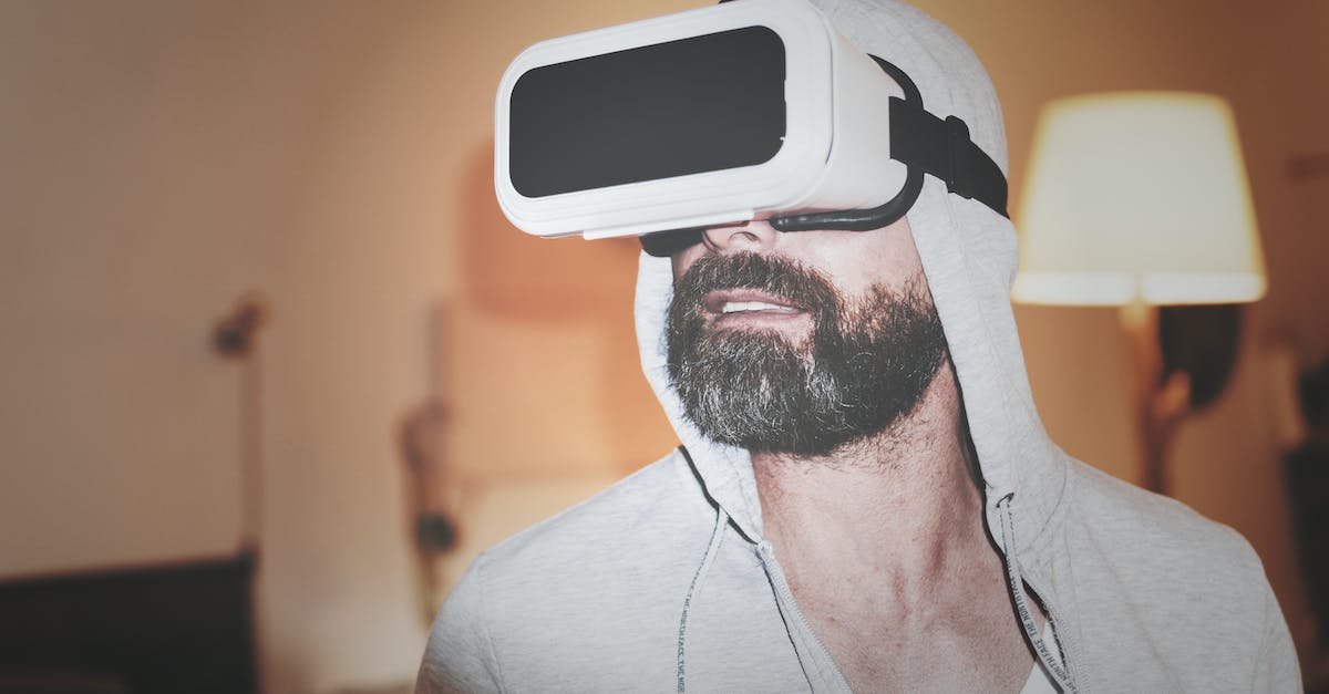 Lego Movie Game custom character that flies - Man Wearing Gray Hoodie and White Virtual-reality Headset