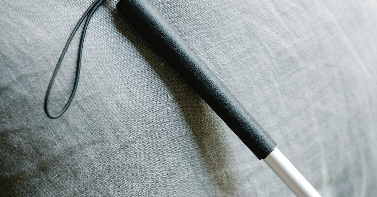 Level 6 Part 1 Help - White cane for blind people