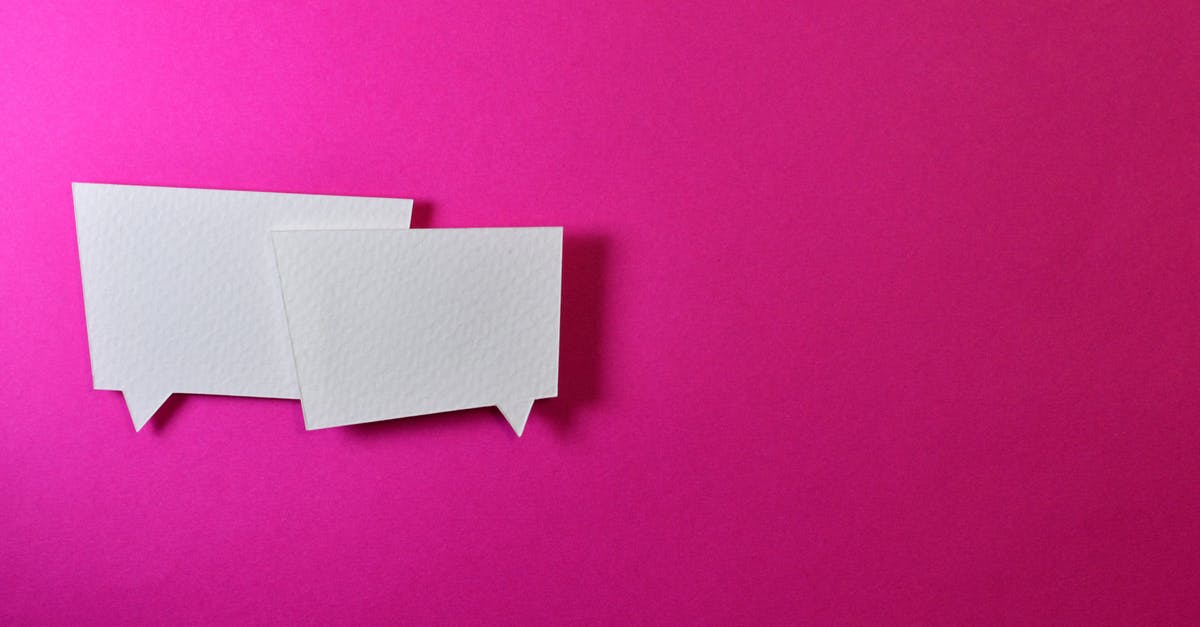 List of chat Commands - Two White Message Balloons List of chat Commands - Two White Message Balloons