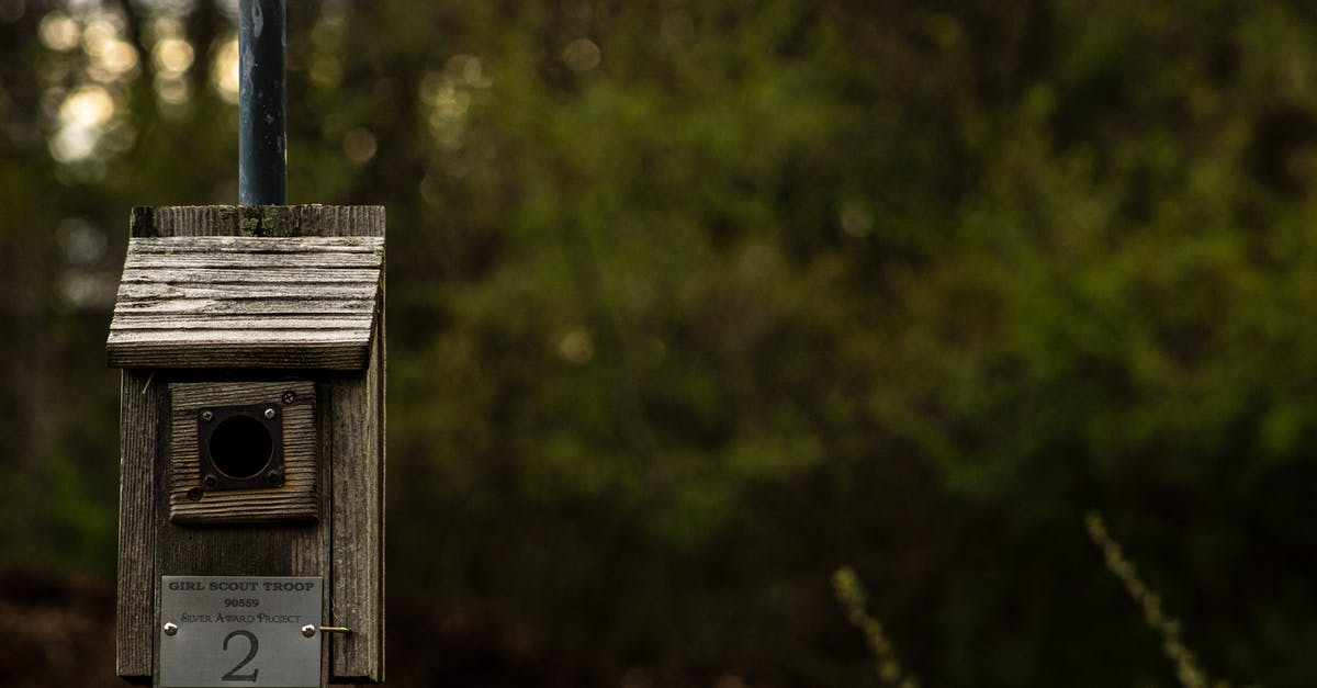 Living quarters limit in Fallout Shelter - Brown Wooden Birdhouse in Tilt Shift Lens