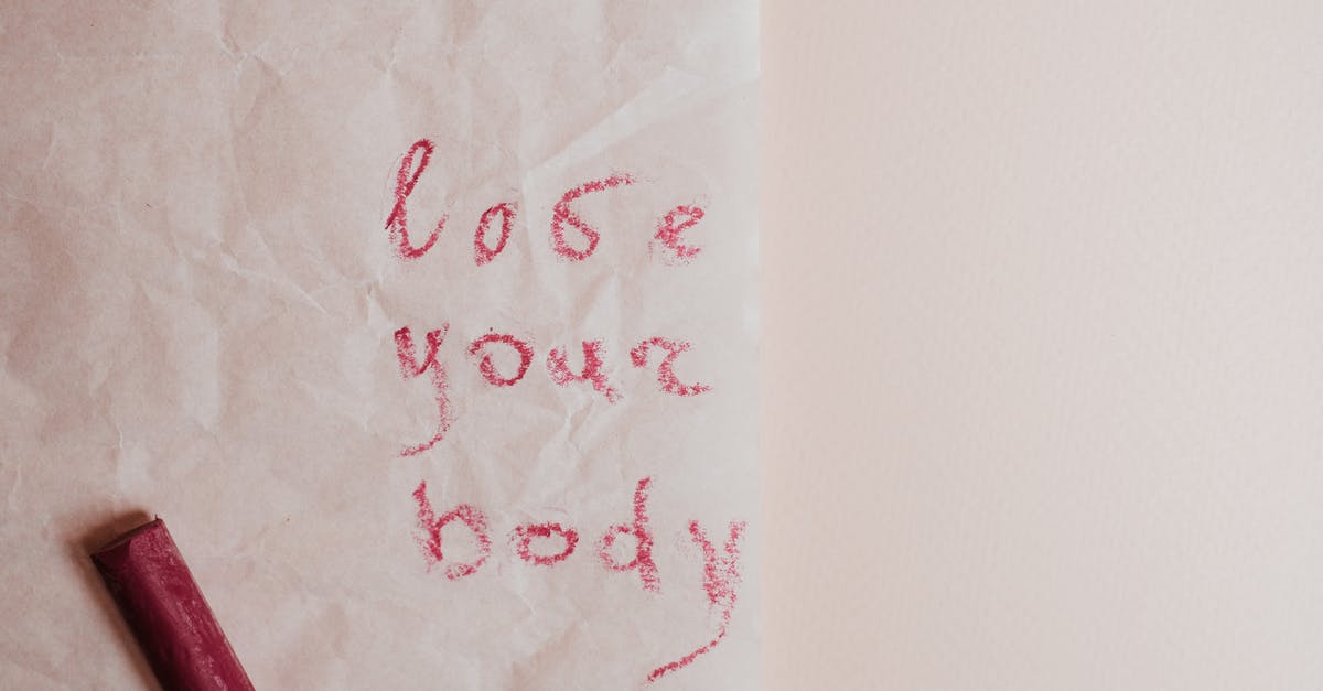 Login error: "Please update your scanner" - A Quote Love Your Body on Brown Paper 