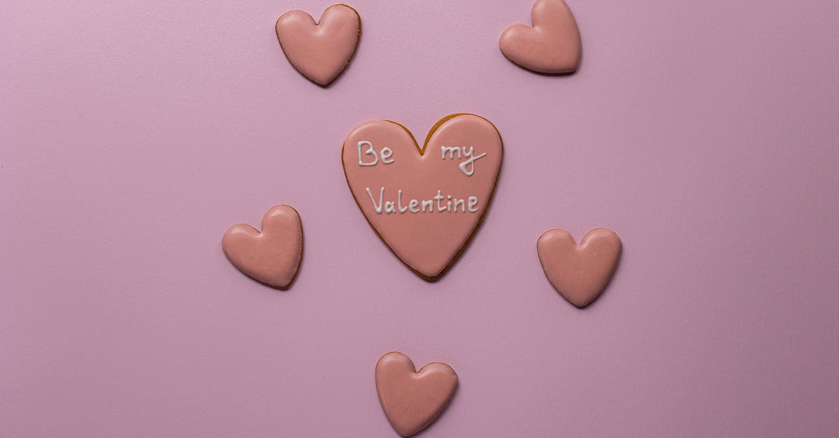 Losing my primary title - Pink heart cookies for Valentine Day holiday