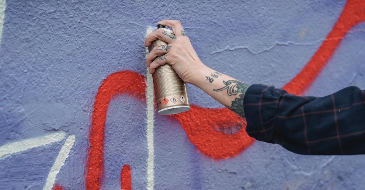 Making mobs invincible - Hand with Tattoos Making Graffiti