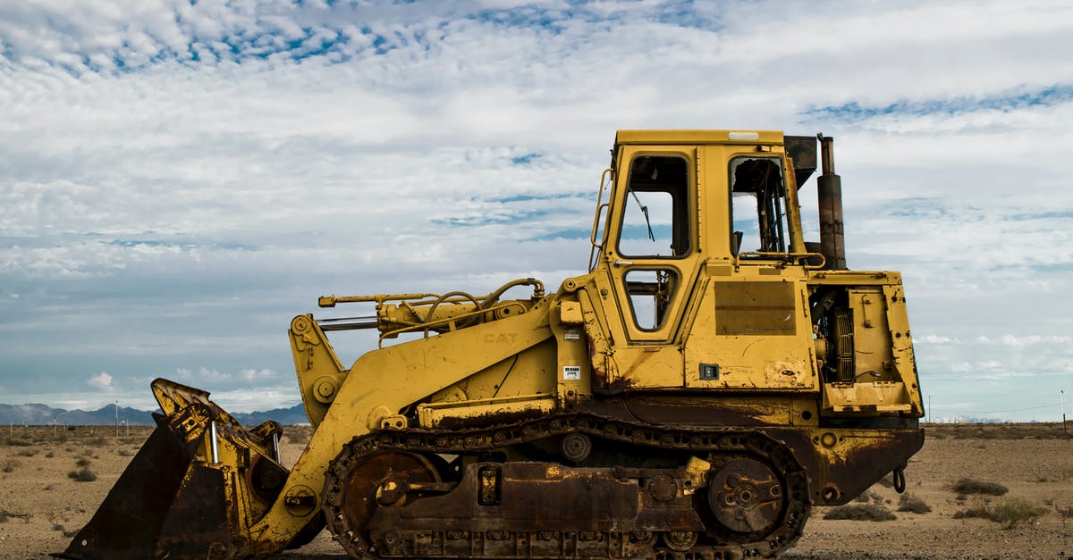 MC 1.9: Chunk Loader for Redstone Circuits? - Yellow Loader Parked on the Desert