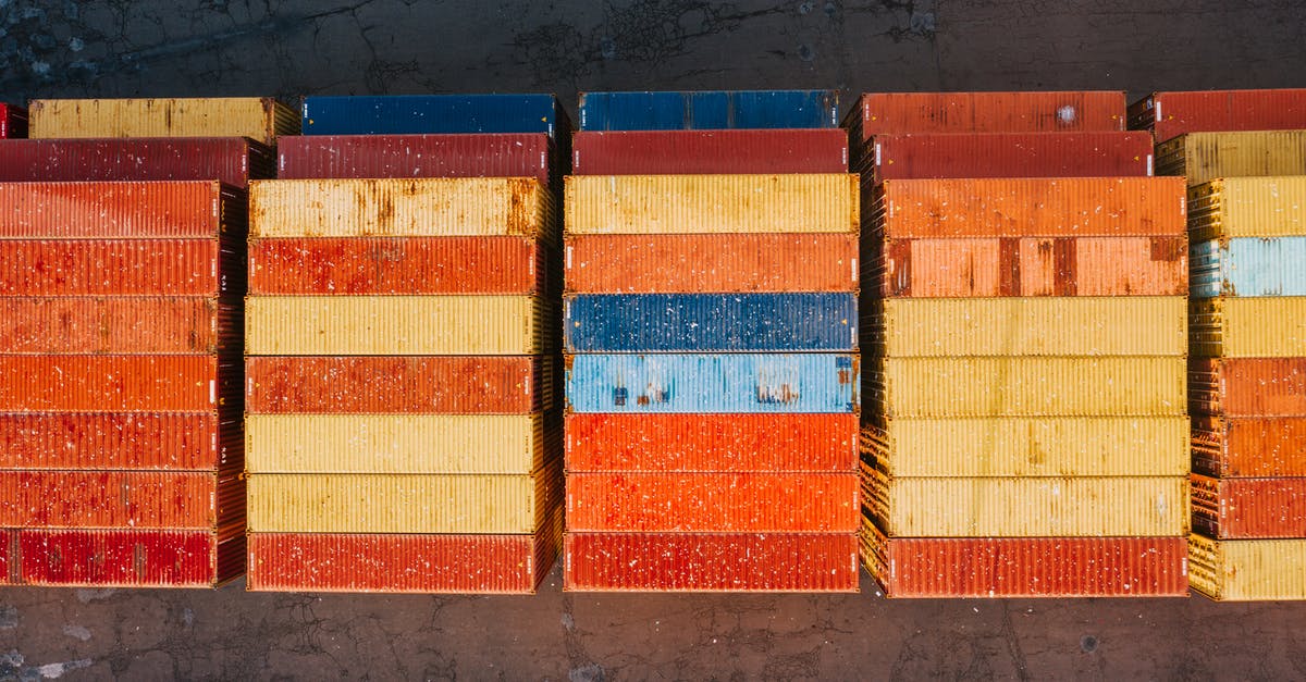 Mega Evolution vs Switching Out Order - Collection of various bright metal cargo containers