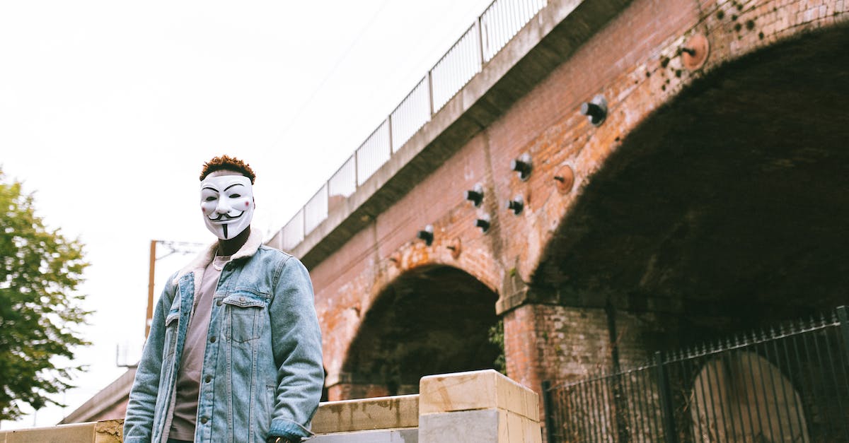Migrate character from Xbox to Playstation - Faceless black man in mask of anonymous on street Migrate character from Xbox to Playstation - Faceless black man in mask of anonymous on street