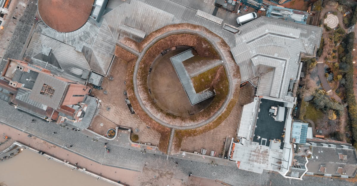 minecraft block durability - Top View of a Circular Building in City minecraft block durability - Top View of a Circular Building in City