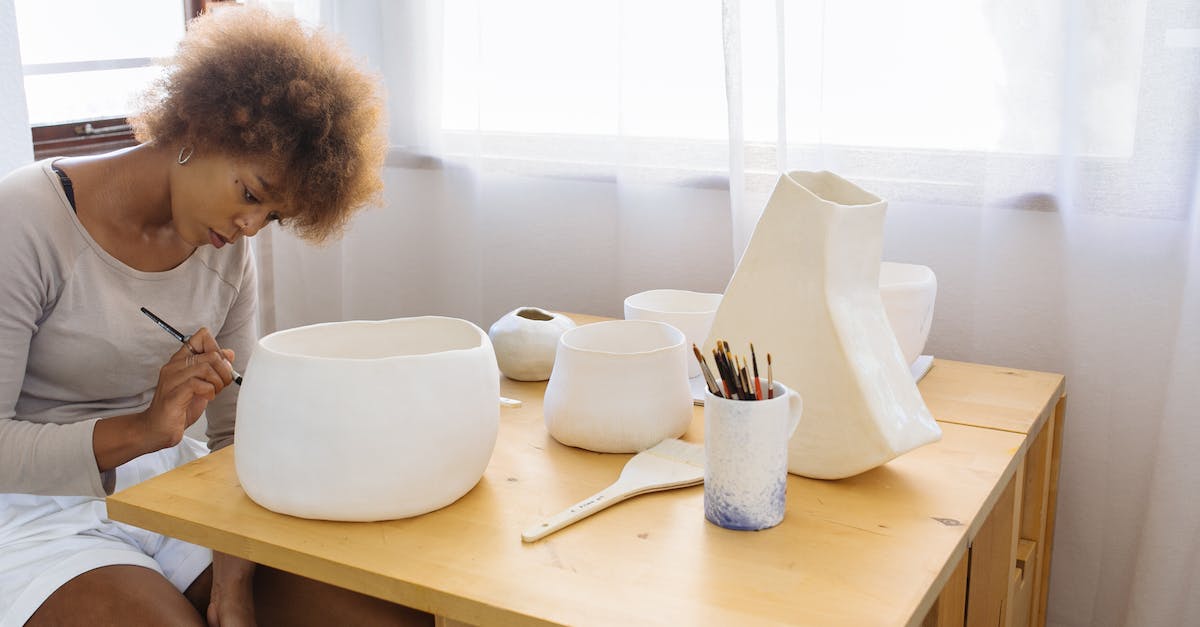 Minecraft Launcher Java Error- java.net.SocketException: Unrecognized Windows Sockets error: 10106: create - Focused young artist painting ceramic bowl