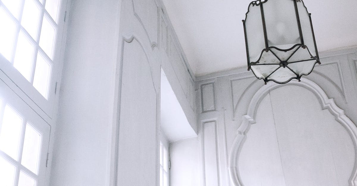 Minecraft lightning strike inside building - Interior of classic apartment in white color