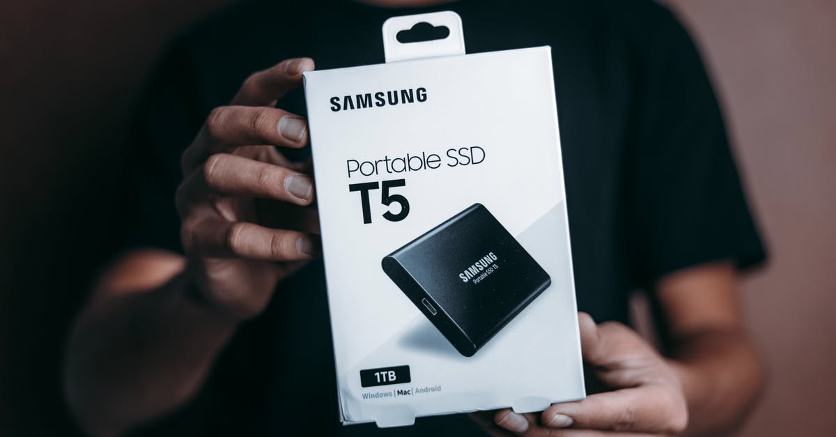 Minecraft won't download on SSD - Samsung Portable SSD T5