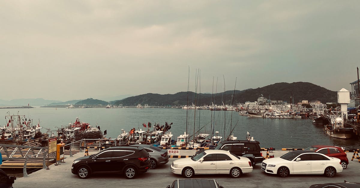 More than one delivery location - Harbor with bunch of cars