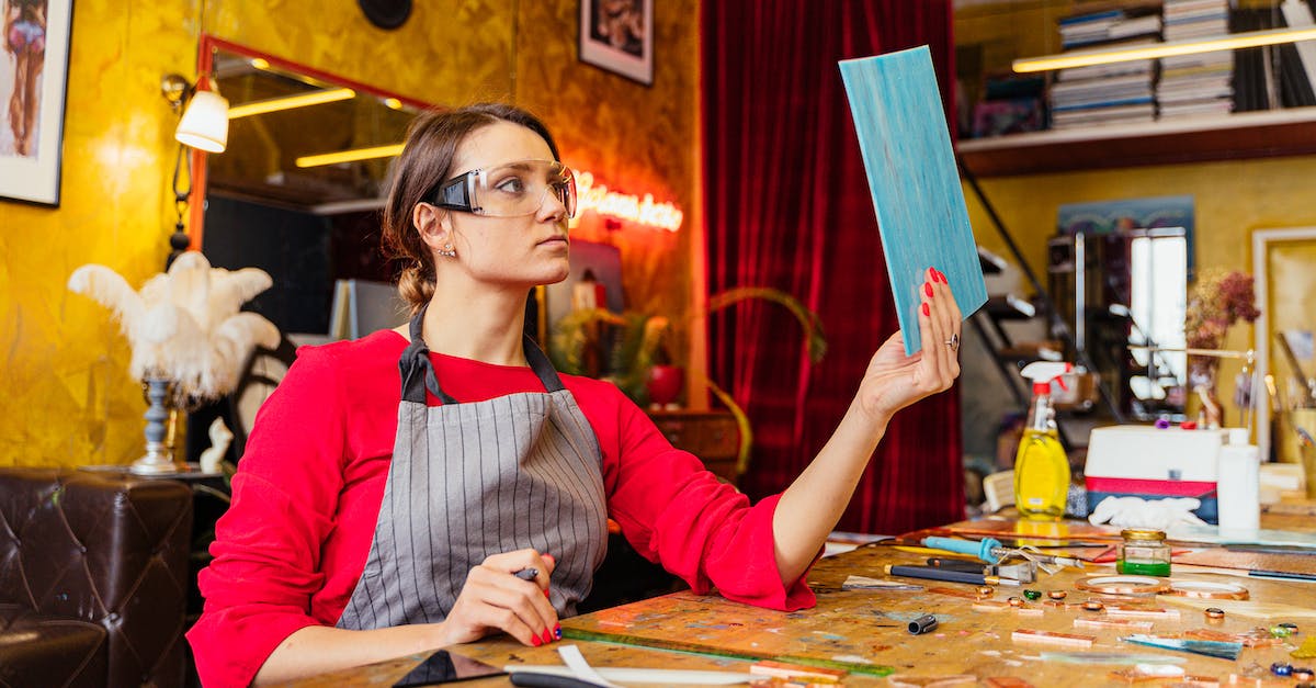 Most effective money making strategies - Woman in Goggles Sitting at Table and Making Art Details Most effective money making strategies - Woman in Goggles Sitting at Table and Making Art Details