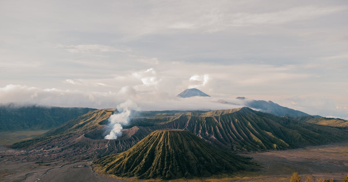 Mount&Blade Warband Steam Version Problem - From above of picturesque scenery of volcanic mountains located in vast desolate terrain under cloudy sky Mount&Blade Warband Steam Version Problem - From above of picturesque scenery of volcanic mountains located in vast desolate terrain under cloudy sky