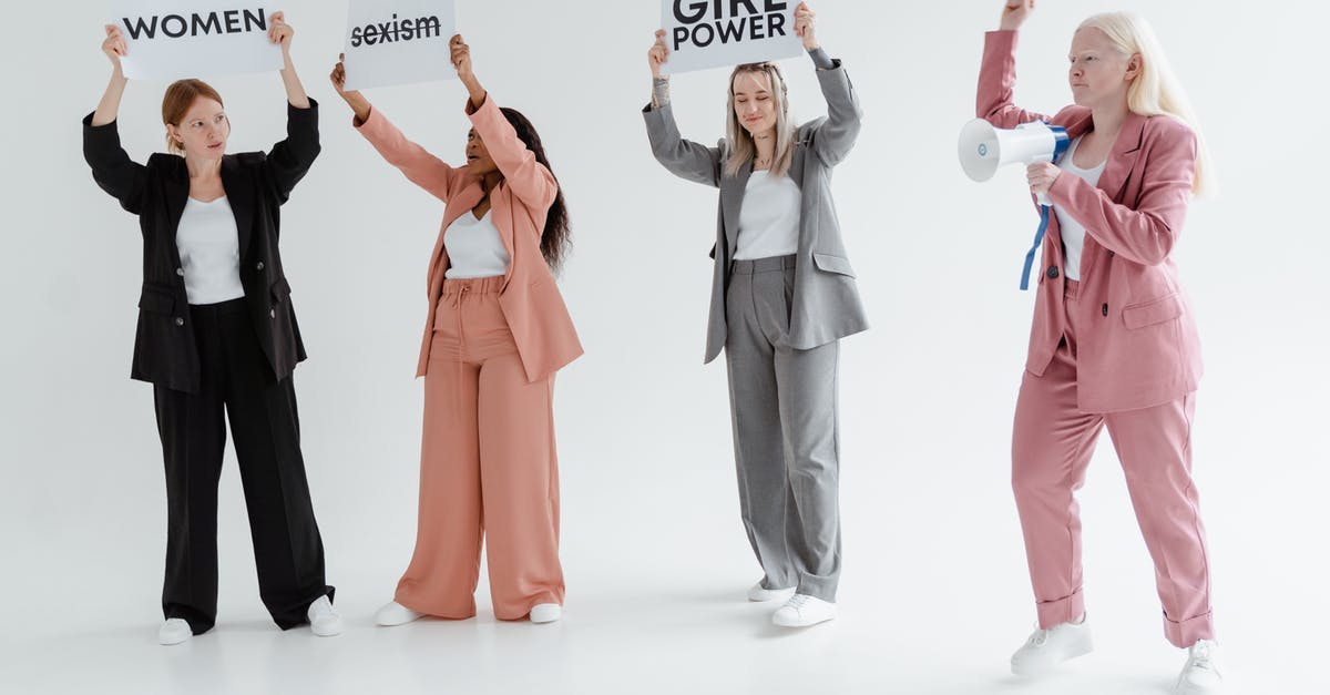 Multiple subfaction leaders - A Group of Women Standing Together while Protesting