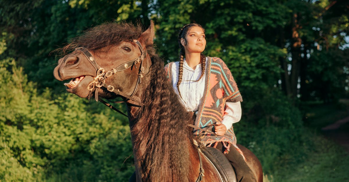 My horse was transported into the Nether - A Woman Riding a Horse in the Countryside My horse was transported into the Nether - A Woman Riding a Horse in the Countryside