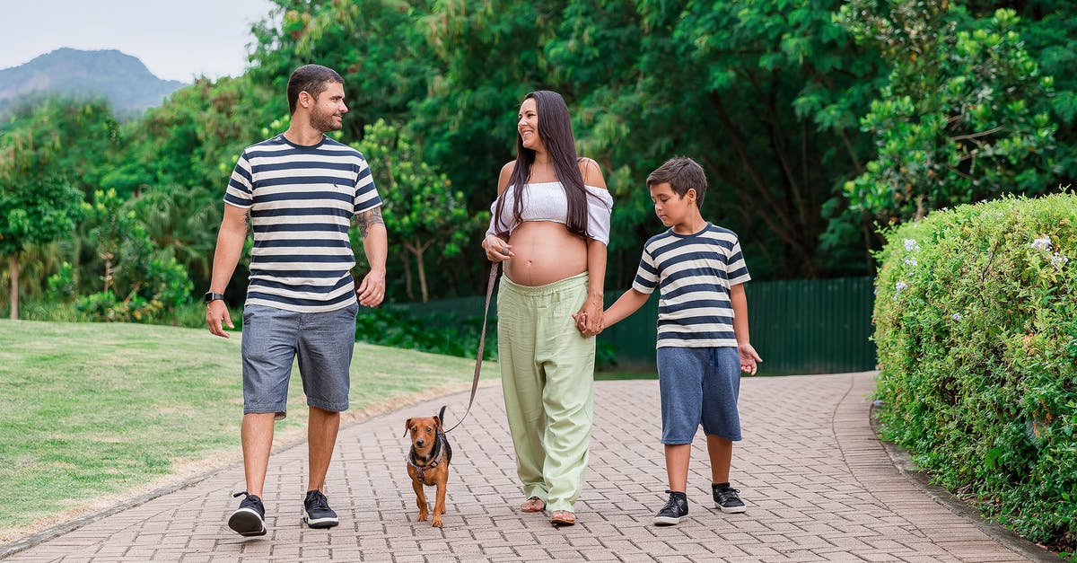 My kids don't ask to keep my dog, why? - Family Walking with a Dog My kids don't ask to keep my dog, why? - Family Walking with a Dog