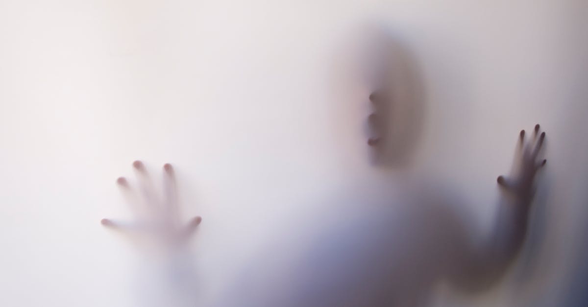 Mysterious White Dogtag - Person Behind White Cover Mysterious White Dogtag - Person Behind White Cover
