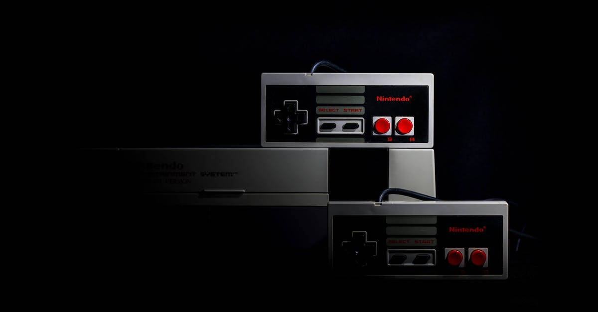 NES screen blinking without a game - Nintendo Nes Game Console Set
