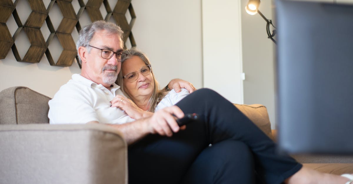 No controls when watching my own replays - An Eldery Couple Watching Television Together 