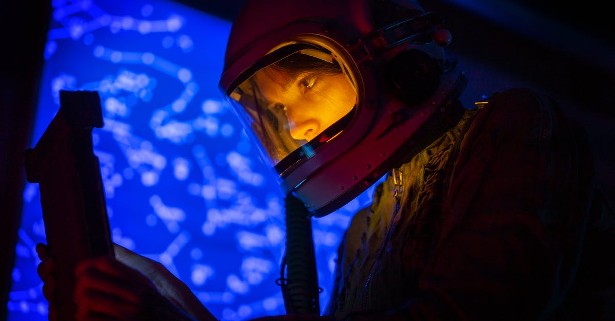 No controls when watching my own replays - Woman In Spacesuit Looking At A Screen