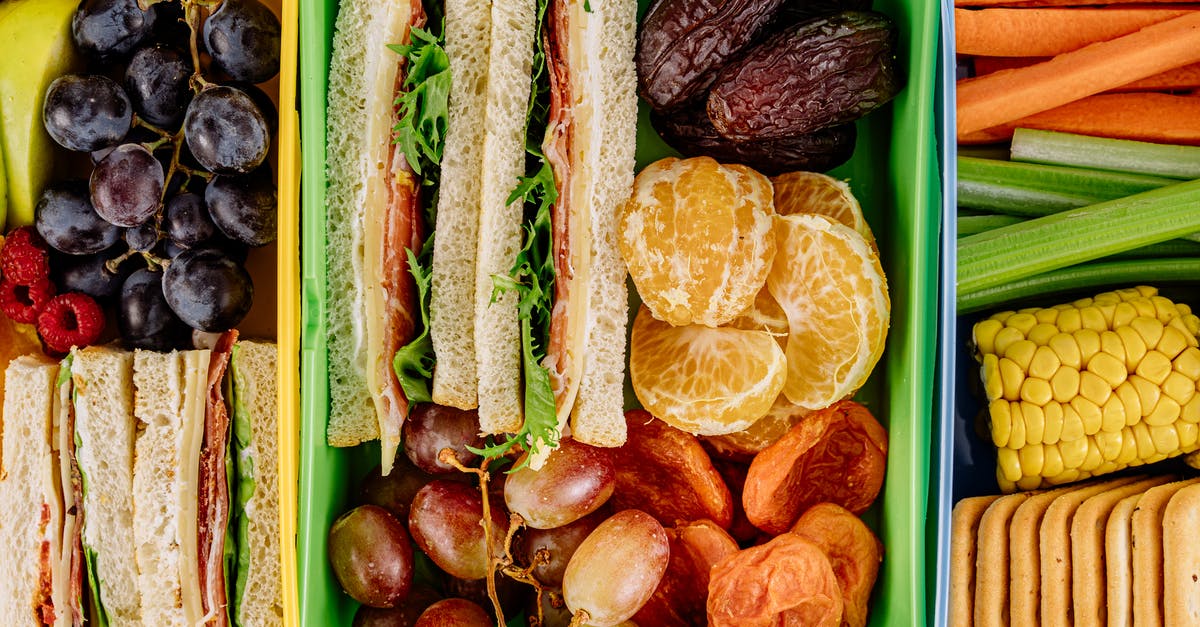No more lunchbox objectives? - Healthy Lunchbox with Fruits and Vege
