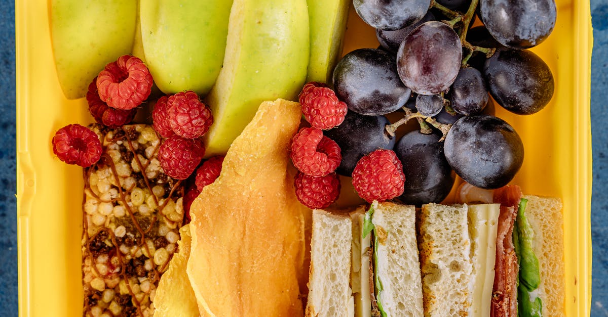 No more lunchbox objectives? - Lunchbox with Sandwiches and Fruit 