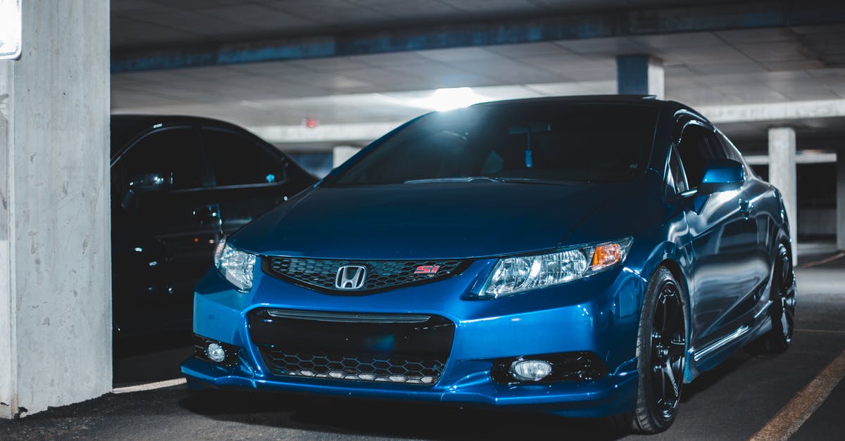 No new races appearing in Need For Speed: Underground 2 - Modern design of bright car with stylish bumper and headlights parked on underground parking