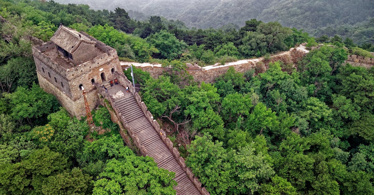 No Pokestop's, Gyms nor Pokemon appearing in a non geo-blocked region of China - Brown Concrete Wall Surrounded By Trees