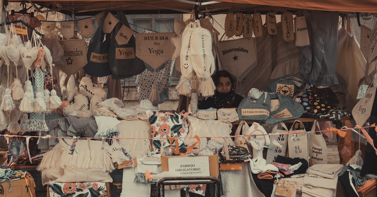 Non-usable magic items - Market Stall with Textile Items Non-usable magic items - Market Stall with Textile Items