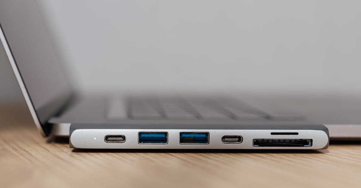 Not able to link portals properly - Space grey type c USB hub with multiple different ports connected to laptop Not able to link portals properly - Space grey type c USB hub with multiple different ports connected to laptop