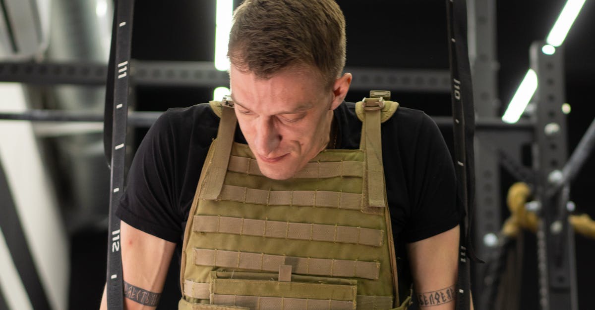 Not all duplicants are getting their "downtime" - A Man Wearing a Weighted Vest