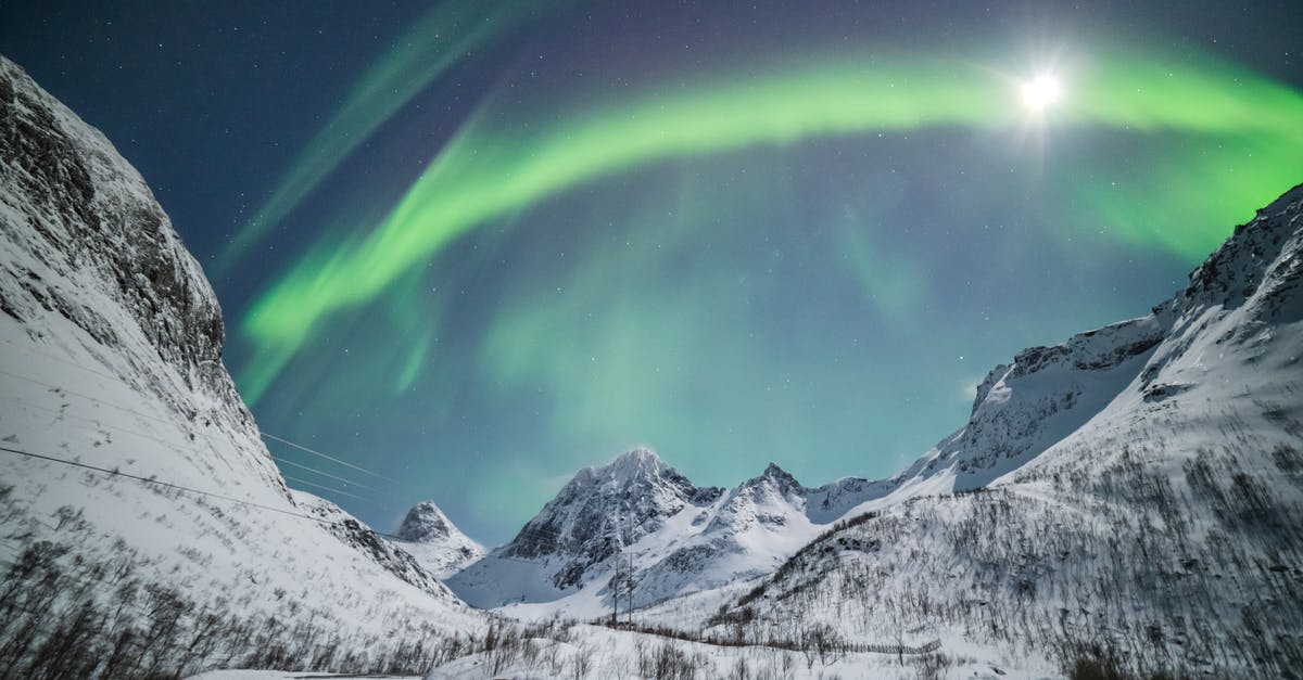 Not all Intel is visible - Aurora Borealis and Sun Visible in Sky of Northern Norway Not all Intel is visible - Aurora Borealis and Sun Visible in Sky of Northern Norway