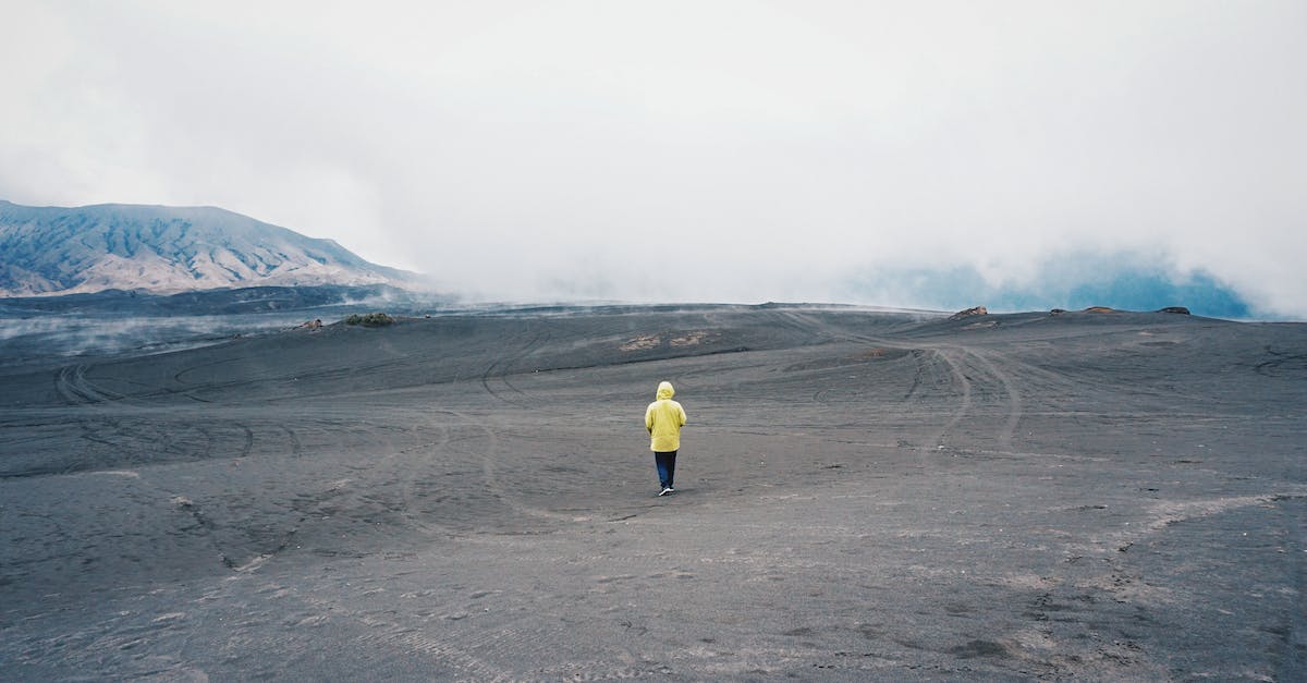 Nothing happens when my dwellers explore the wasteland - Person Wearing Yellow Hoodie Standing on Sand Nothing happens when my dwellers explore the wasteland - Person Wearing Yellow Hoodie Standing on Sand