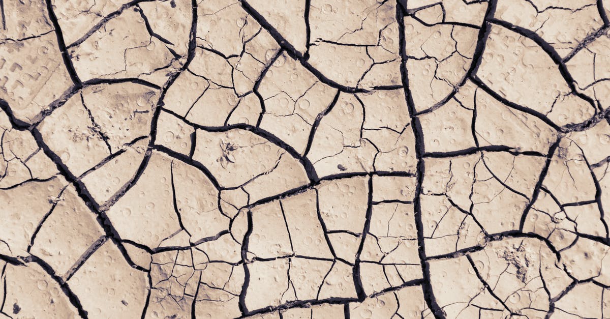 On MCPE when you land on a block why does it crack [closed] - Cracked Dry Land 