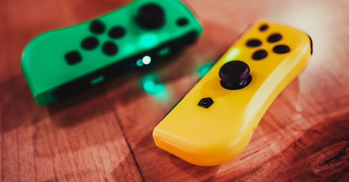 One input 4-state switch - Bright gamepads for playing computer games