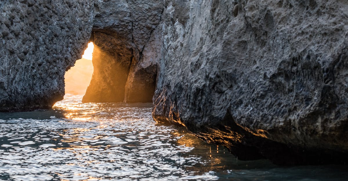 Patterns for Allergic Cliffs and Stone Cold Caves - A Rock Formation Surrounded by the Ocean