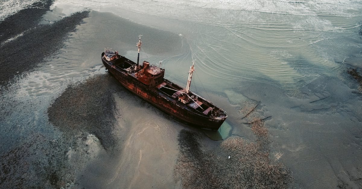 Piracy is okay: ship or augment? - Shipwreck on Seashore