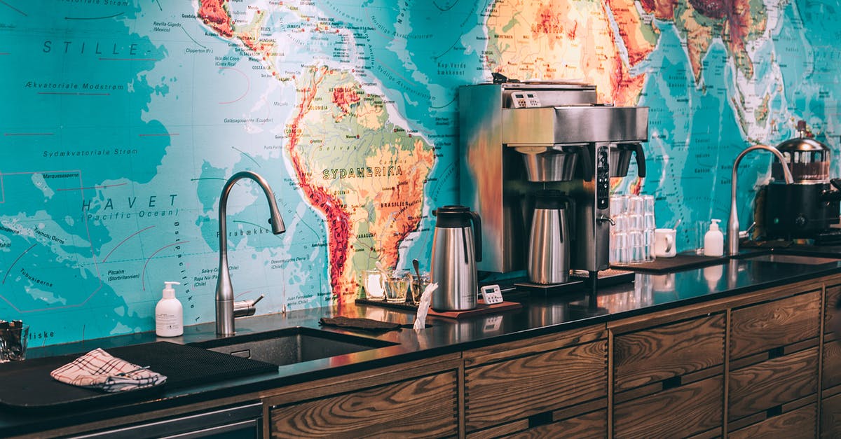 Placing Skulls/Heads Inside Glass Blocks - Kitchen interior in modern cafe