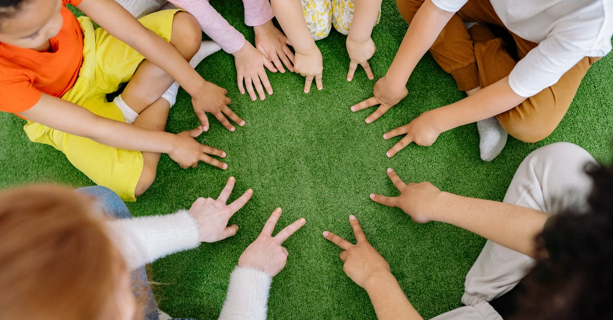 Play without bots in the team - Group of Children Playing on Green Grass 