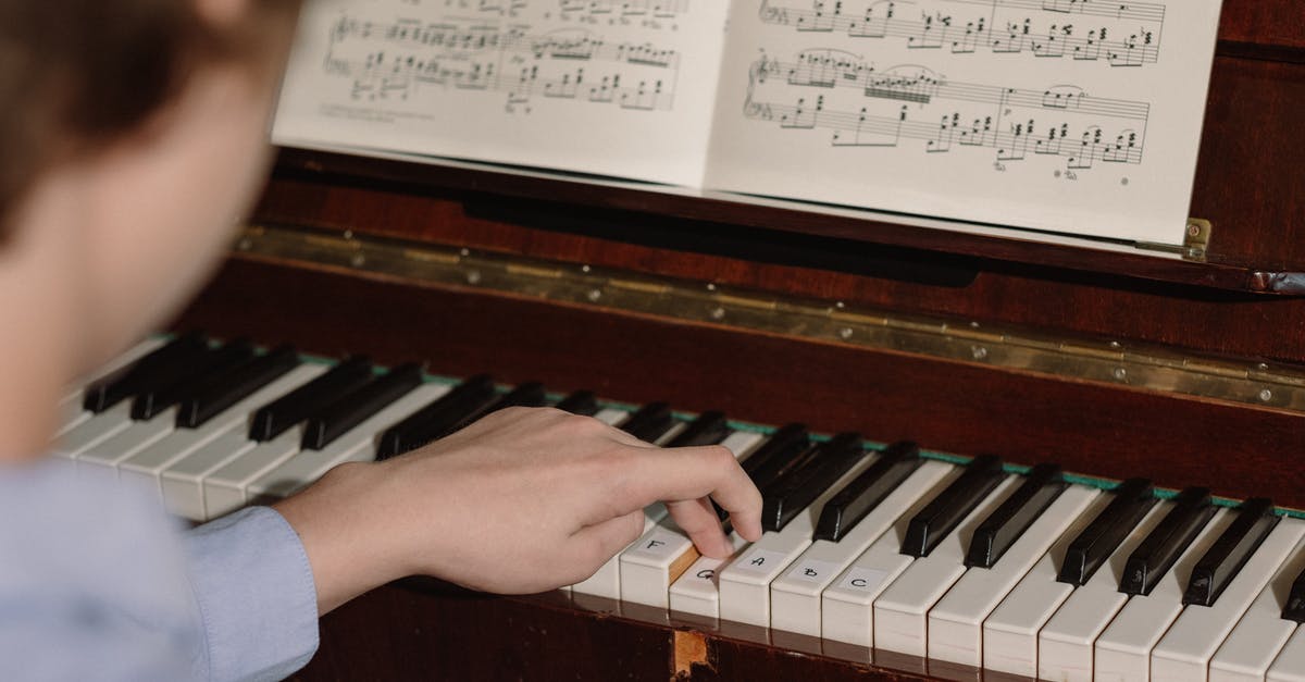 Playing Minecraft with arrow keys as a mouse - A Person Playing the Piano