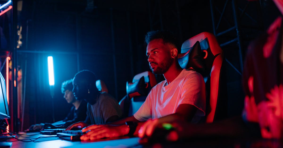 Playing Minecraft with arrow keys as a mouse - Group of People Playing Computer