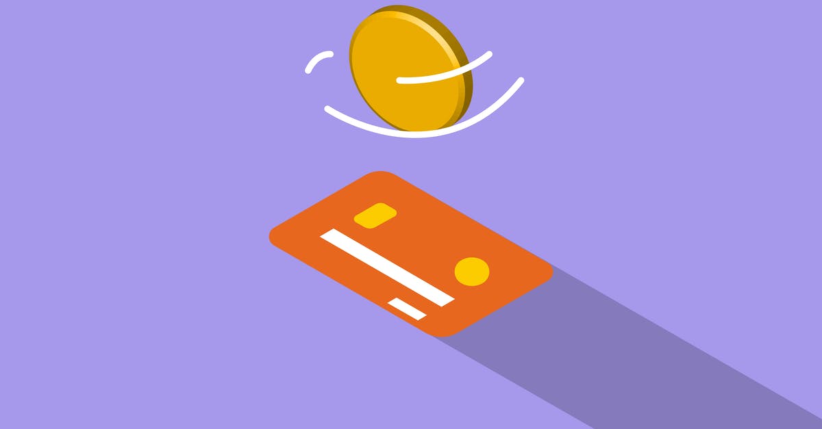 Playstation plus account on different consoles - Creative graphic illustration of golden coin spinning above credit card on violet background Playstation plus account on different consoles - Creative graphic illustration of golden coin spinning above credit card on violet background