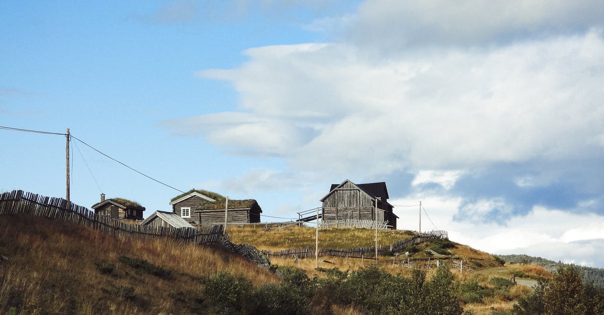 Please tell me how to make more than one building in farm and grow? - Aged residential wooden buildings with fence located among dry grass and plants in village Please tell me how to make more than one building in farm and grow? - Aged residential wooden buildings with fence located among dry grass and plants in village