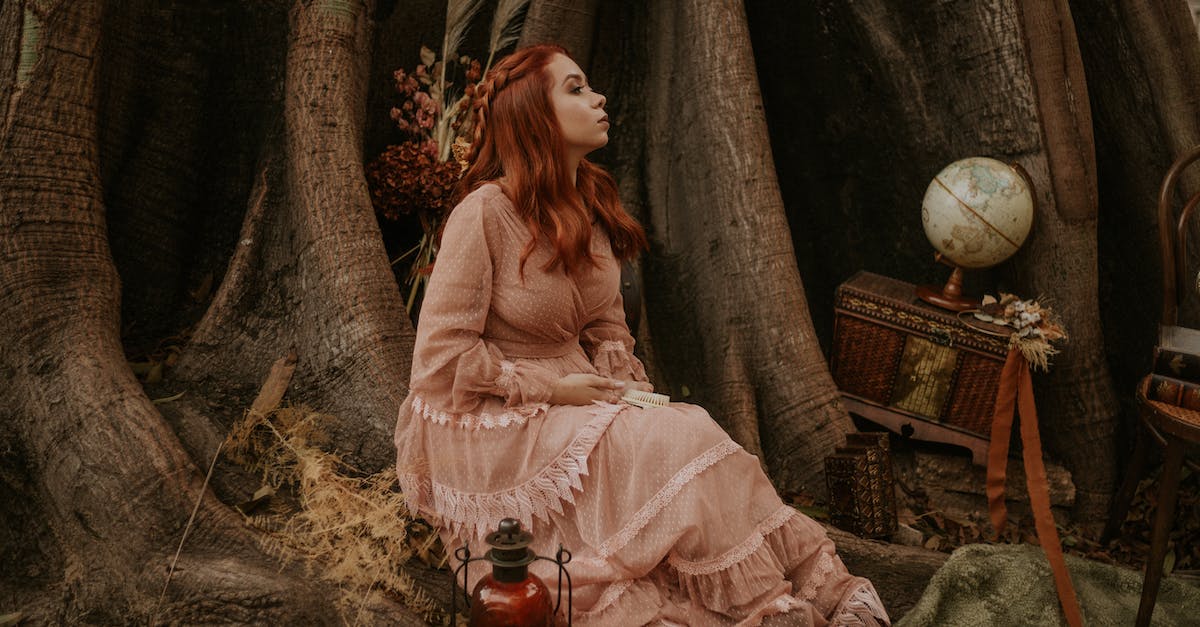 Plot of Ori and the Blind Forest - Woman in Pink Long Sleeve Dress Sitting on Brown Wooden Chair