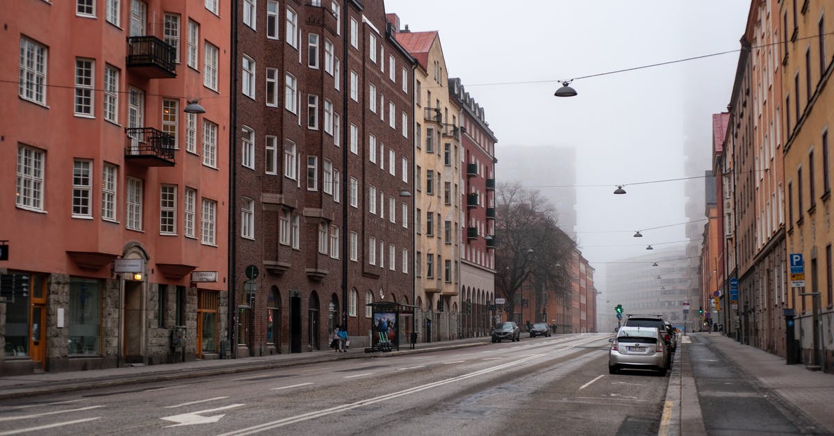 PokéStop cooldown? - Empty City Street at a Foggy Day 