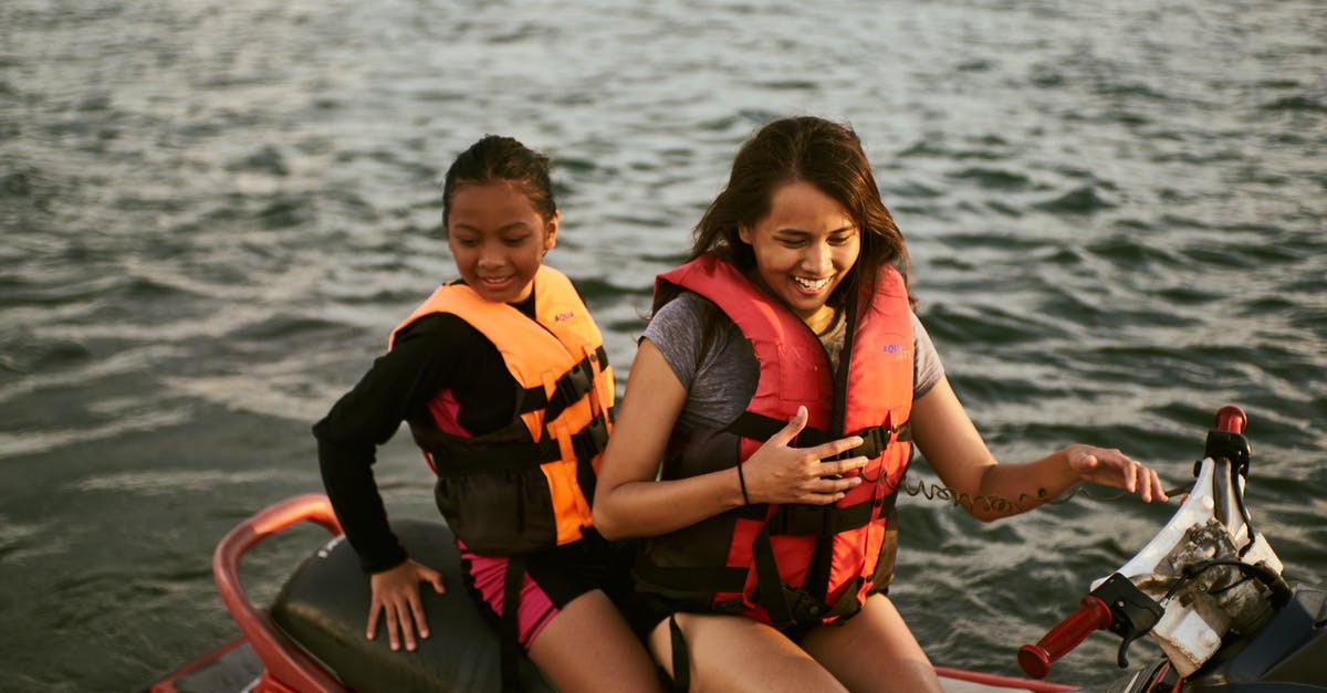 Possible to recreate lakes? - Woman in Black and Red Vest Sitting on Red Kayak