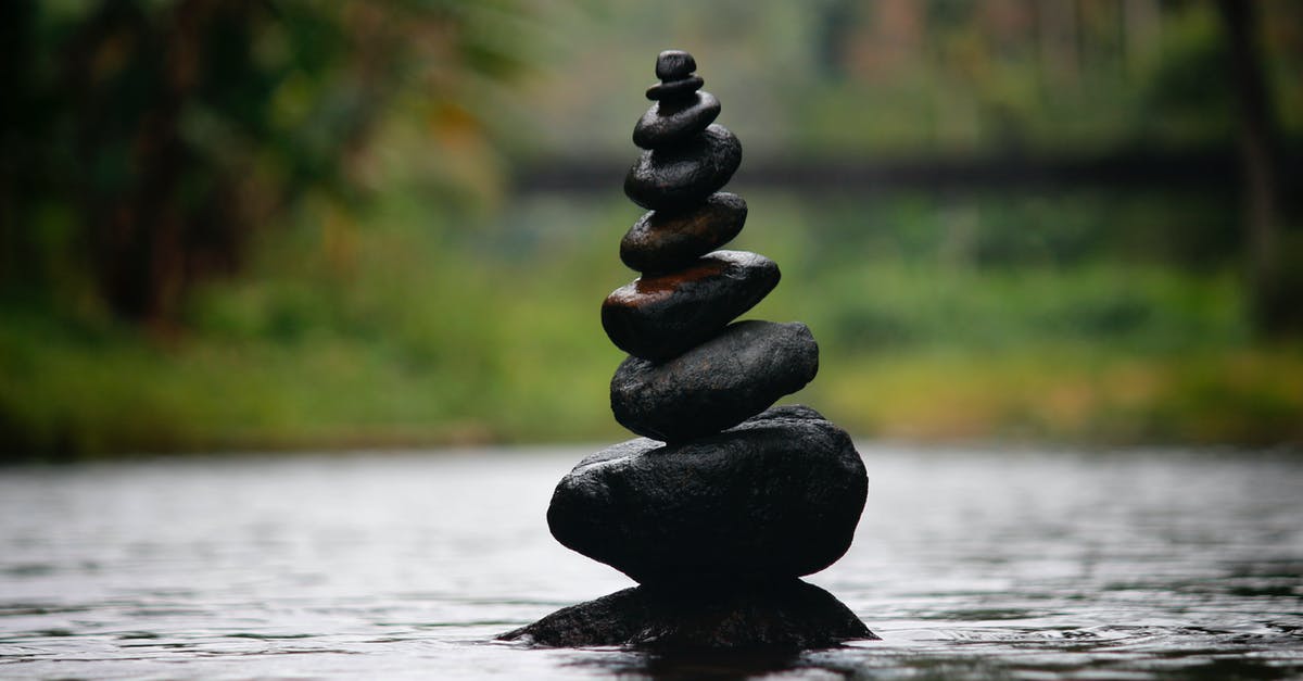 Possible to recreate lakes? - Black Stackable Stone Decor at the Body of Water