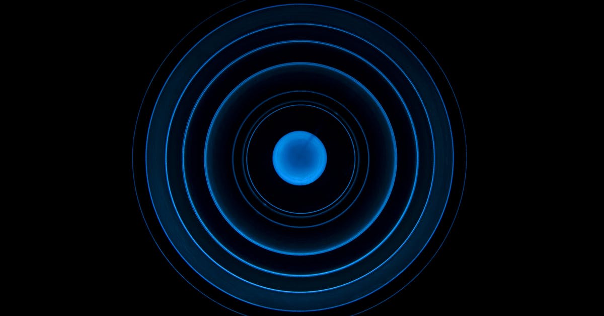 Pressing in random locations: what does the blue circle do? [duplicate] - Low Angle View of Spiral Staircase Against Black Background
