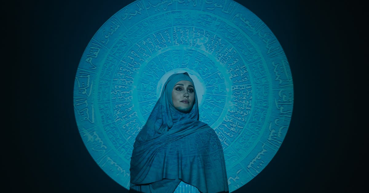 Pressing in random locations: what does the blue circle do? [duplicate] - Woman in Blue Hijab Standing Beside Blue and White Wall